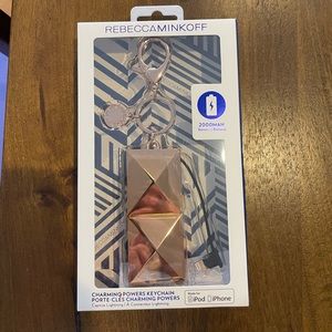 Rebecca Minkoff charging keychain